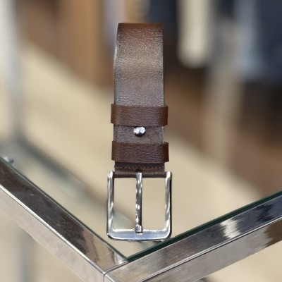 Kahve Deri kemer 4 cm Kahve Deri kemer 4 cm