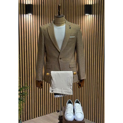 Kahverengi Spor Ceket