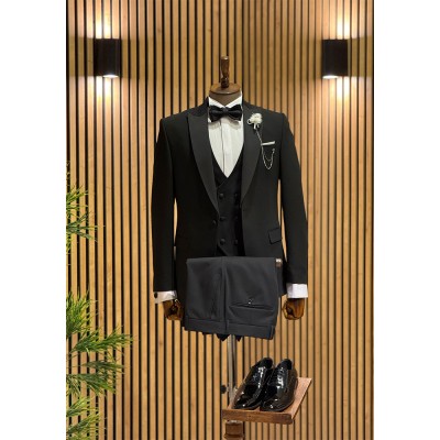 Likralı VİP Damatlık Set