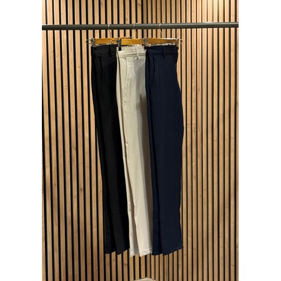 Lacivert Kanvas Pantolon Lacivert Kanvas Pantolon