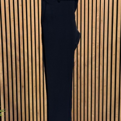 Lacivert Kanvas Pantolon